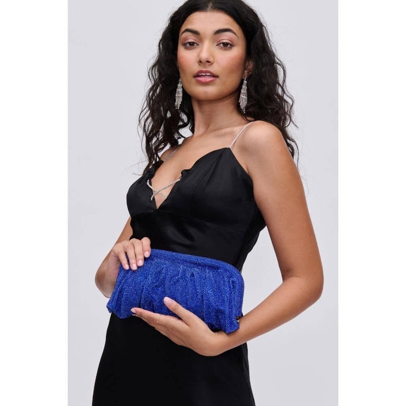 Urban Expressions - Irina Crystal Rhinestone Evening Bag: Black Urban Expressions