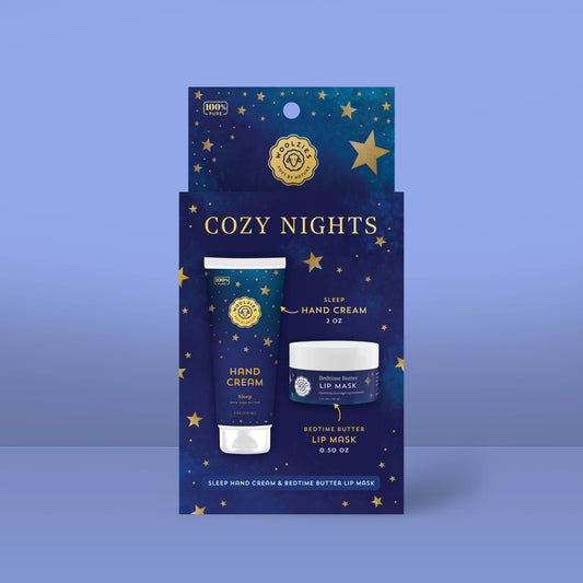 Cozy Nights Duo – Sleep Hand Cream & Bedtime Lip Mask