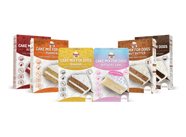 Puppy Cake Mixes with Icing Puppy Cake LLC