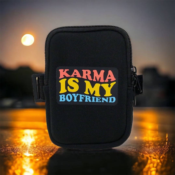 Taylor Swift Neoprene Tumbler Bag | Karma is My Boyfriend Seriously Shea