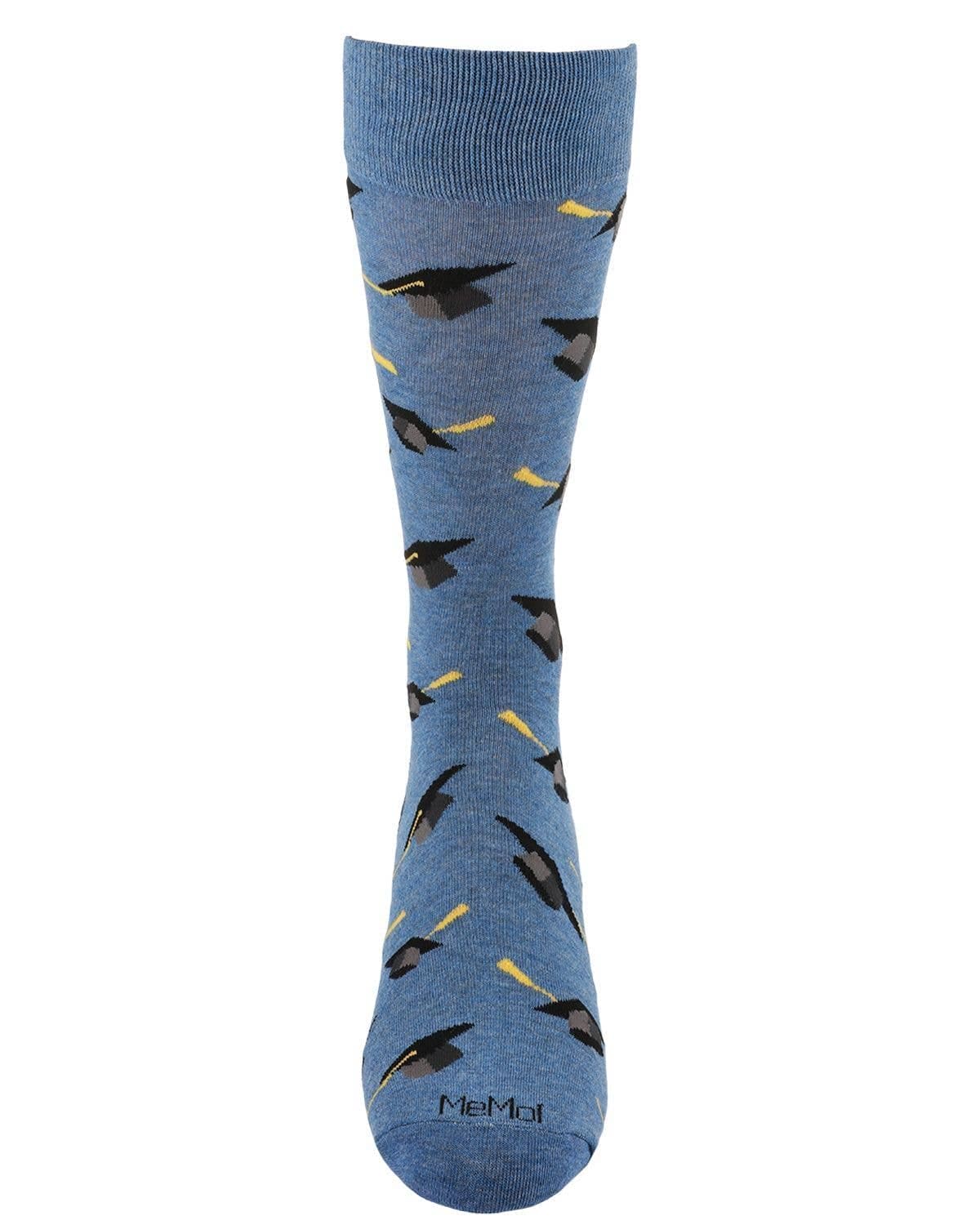 Infinity Classics International Inc. - MeMoi Graduation Cap Mens Bamboo Crew Sock Infinity Classics International Inc.