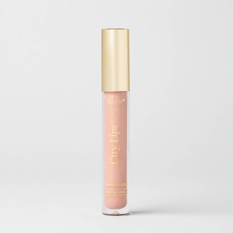 City Beauty - City Lips® - Lip Plumper Gloss: Nude in Folding Carton - Kindred & Crew