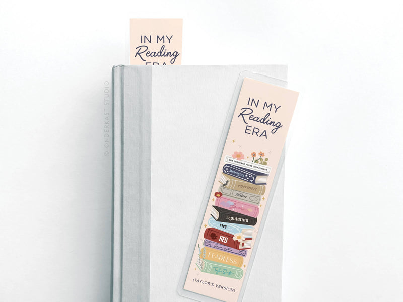 Onderkast Studio - TS In My Reading Era Laminated Bookmark Onderkast Studio