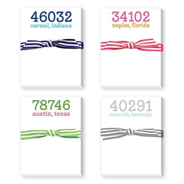 Donovan Designs - 2024 ZIP CODE MINI NOTEPAD Donovan Designs