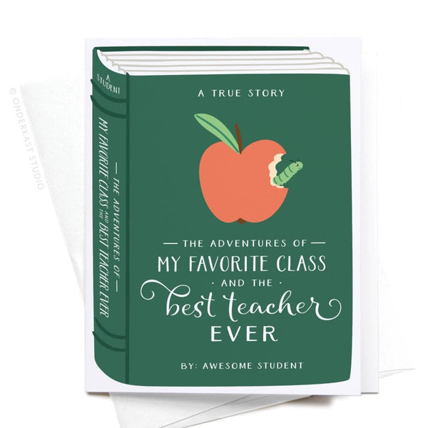 Onderkast Studio - The Adventures of My Favorite Class Greeting Card Onderkast Studio