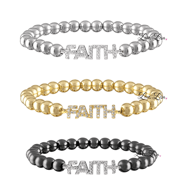 Love, Lisa - Penny Collection of Saying Bracelets Love, Lisa