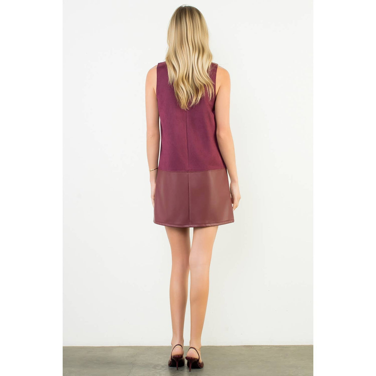 Sleeveless Stretch Knit Dress