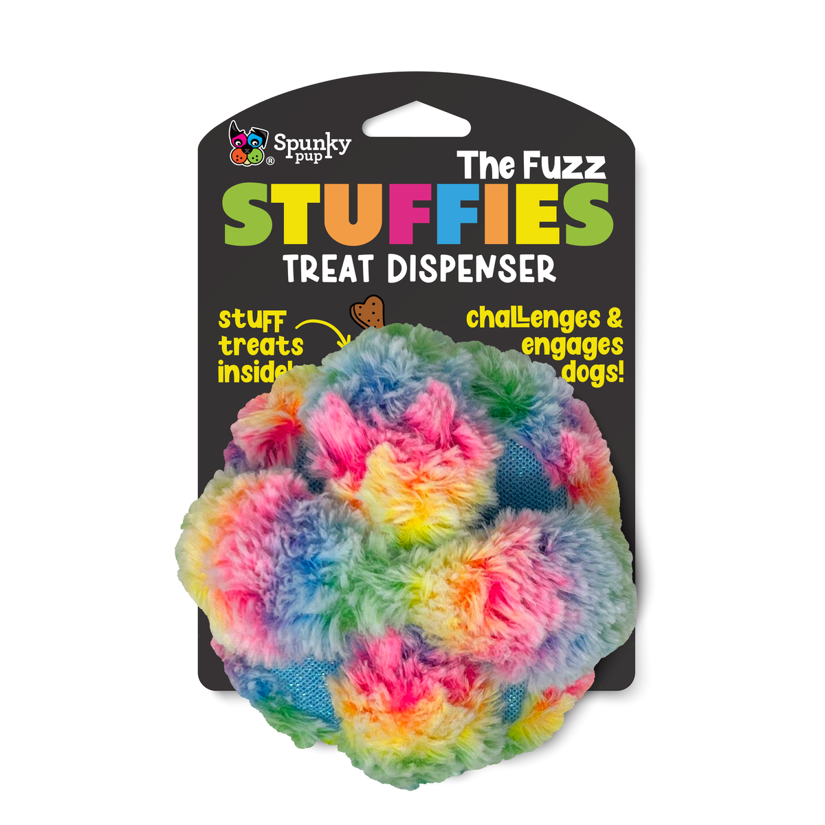 Spunky Pup - Stuffies - Treat Dispensing Plush Toy Spunky Pup