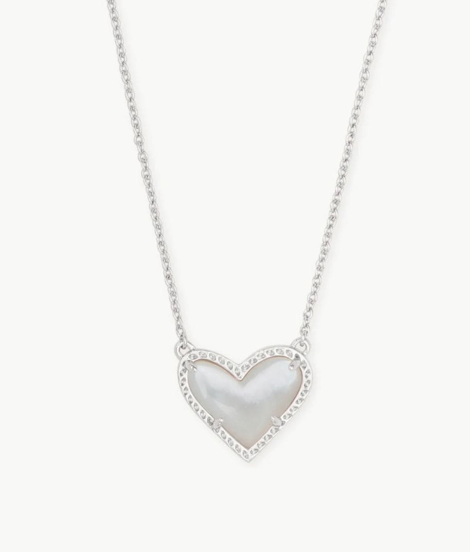Framed Ari Heart Pendant Necklace Kendra Scott