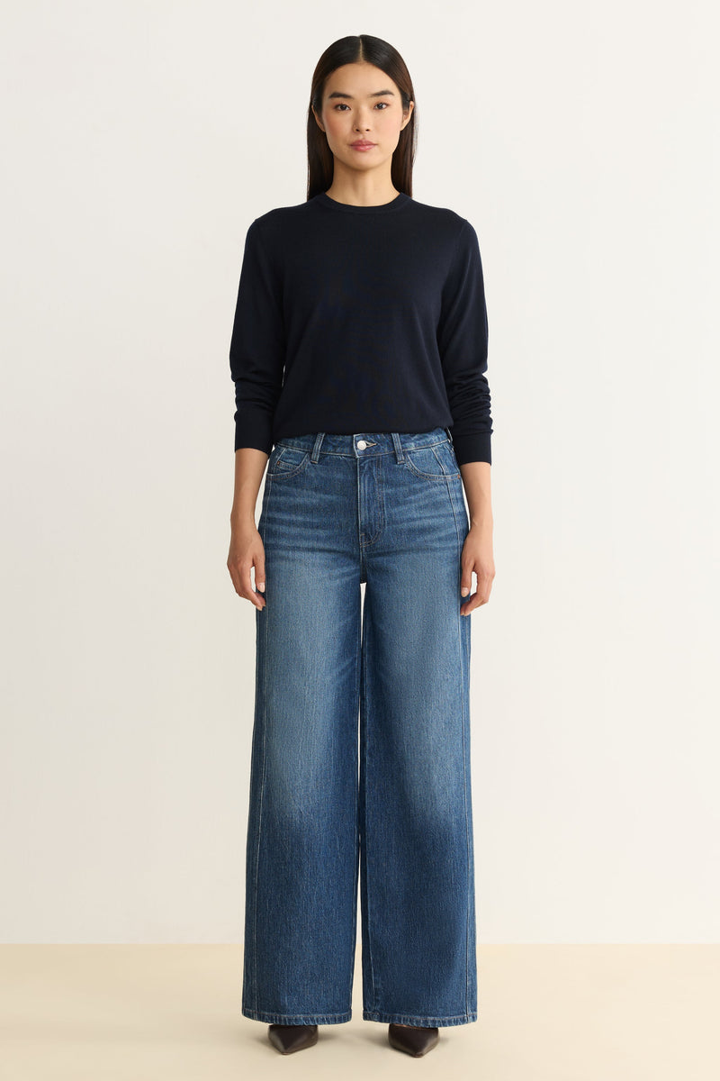 Women’s Nice Wide Leg Jeans Warp & Weft