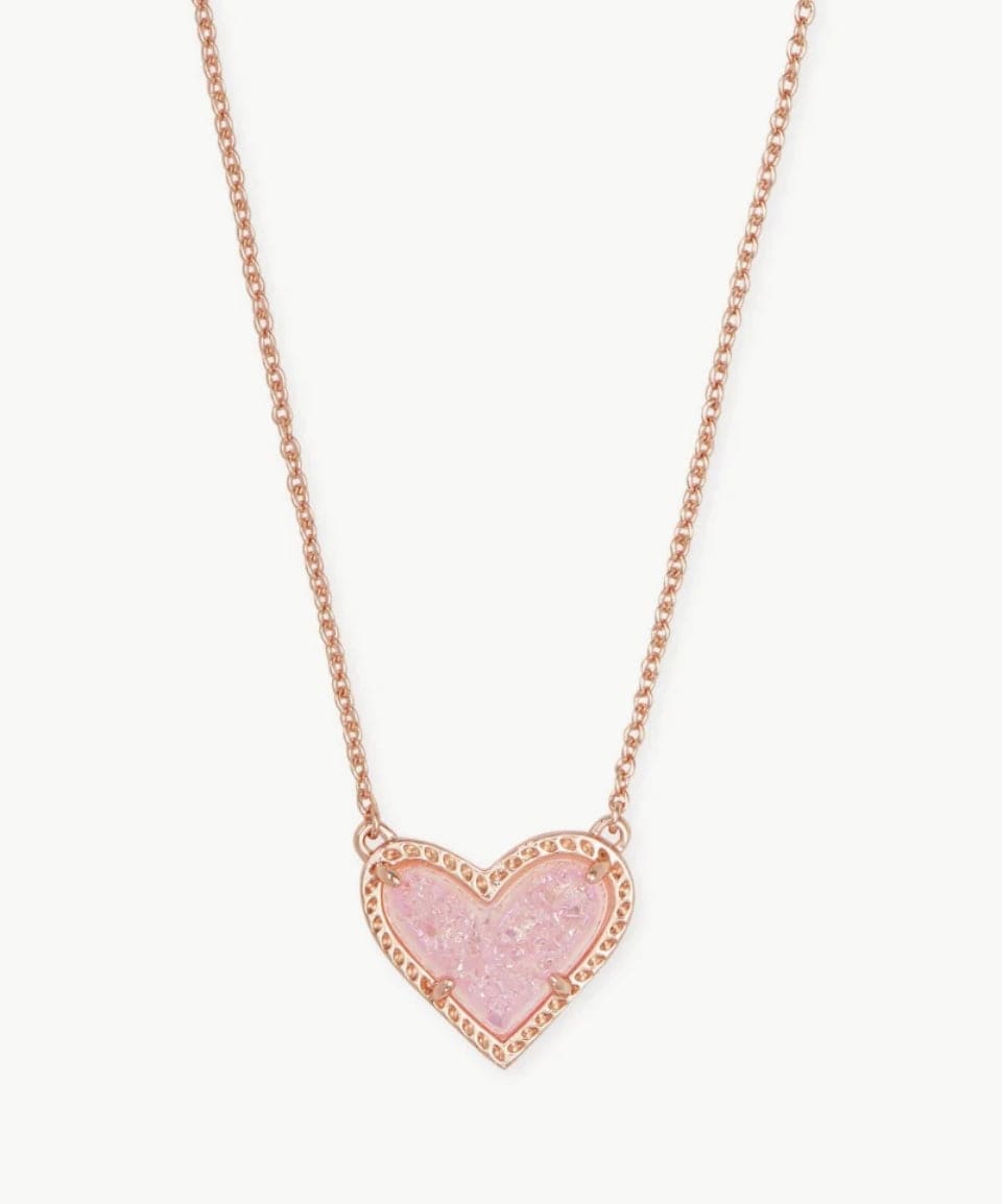 Framed Ari Heart Pendant Necklace Kendra Scott