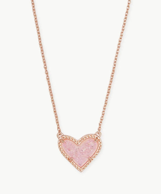 Framed Ari Heart Pendant Necklace Kendra Scott