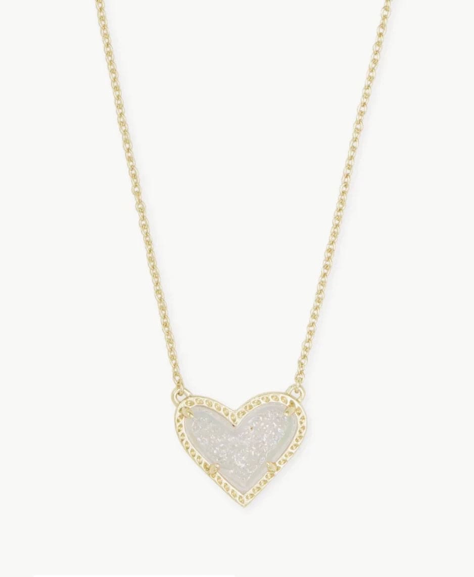 Framed Ari Heart Pendant Necklace Kendra Scott
