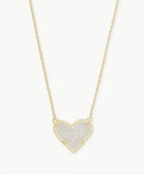 Framed Ari Heart Pendant Necklace