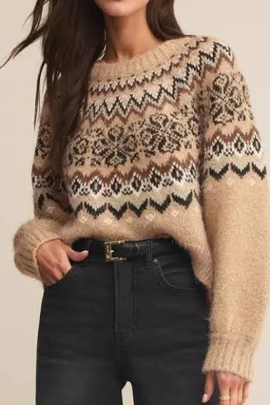 Women’s Kenaby Faire Isle Sweater Z Supply