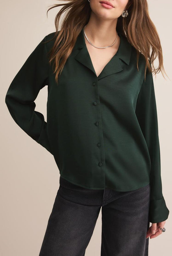 Women’s Ana Satin Top Z Supply