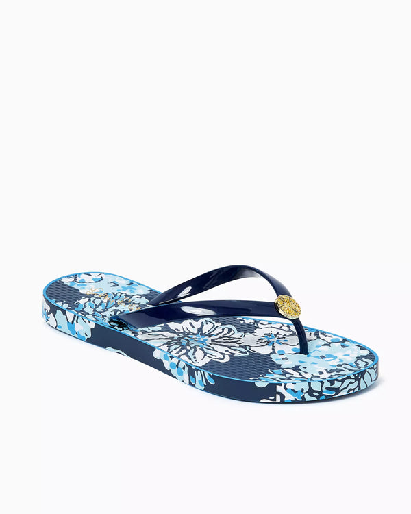 Lilly Pulitzer Pool Flip Flop