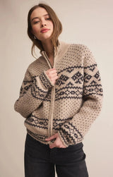 Z Supply Bizmarck Zip Cardigan Z Supply