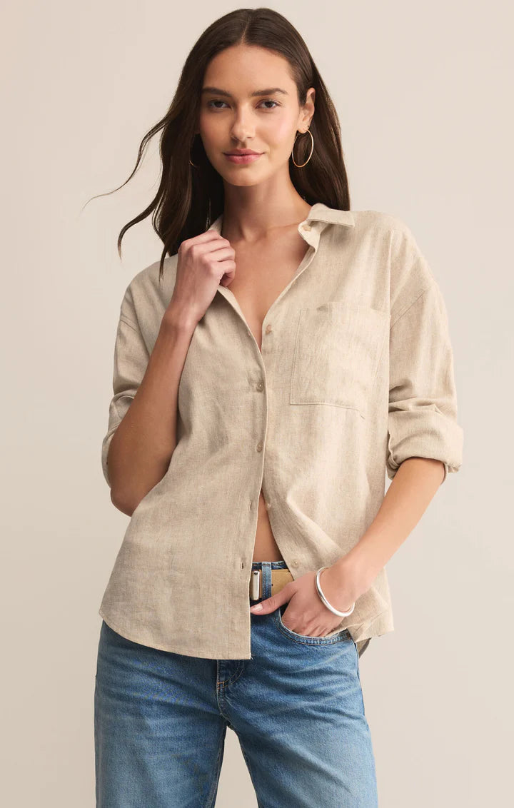 Women's Z Supply Alfie Button Up Shirt Z Supply