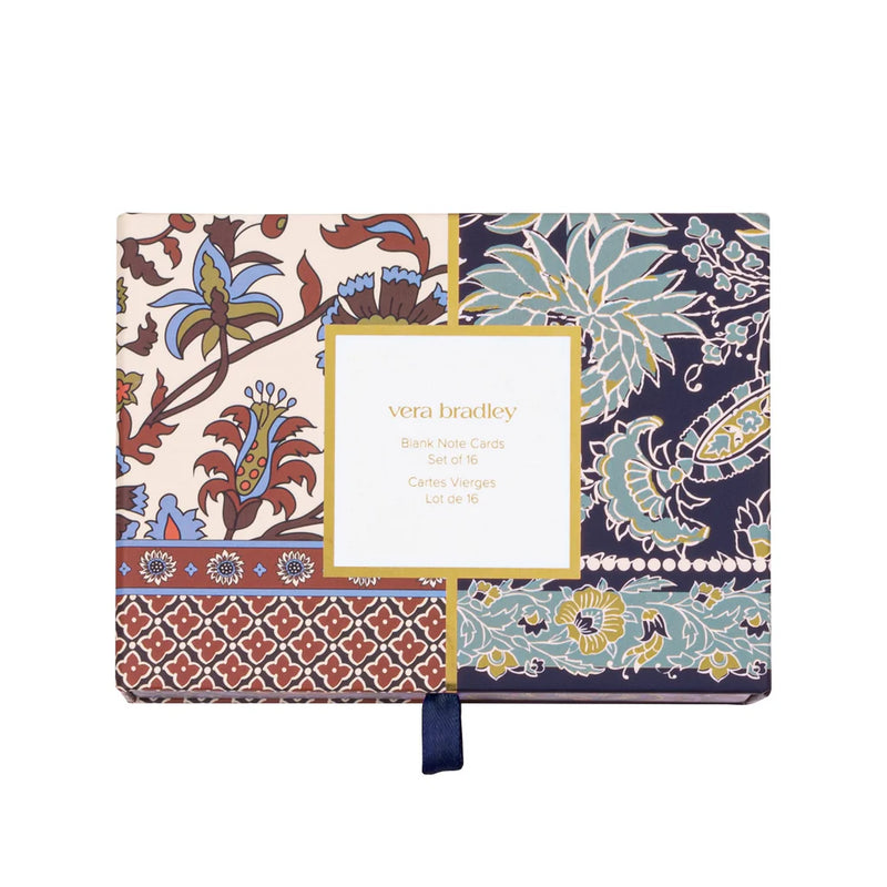 Vera Bradley Fall Medley Blank Note Card Set Vera Bradley