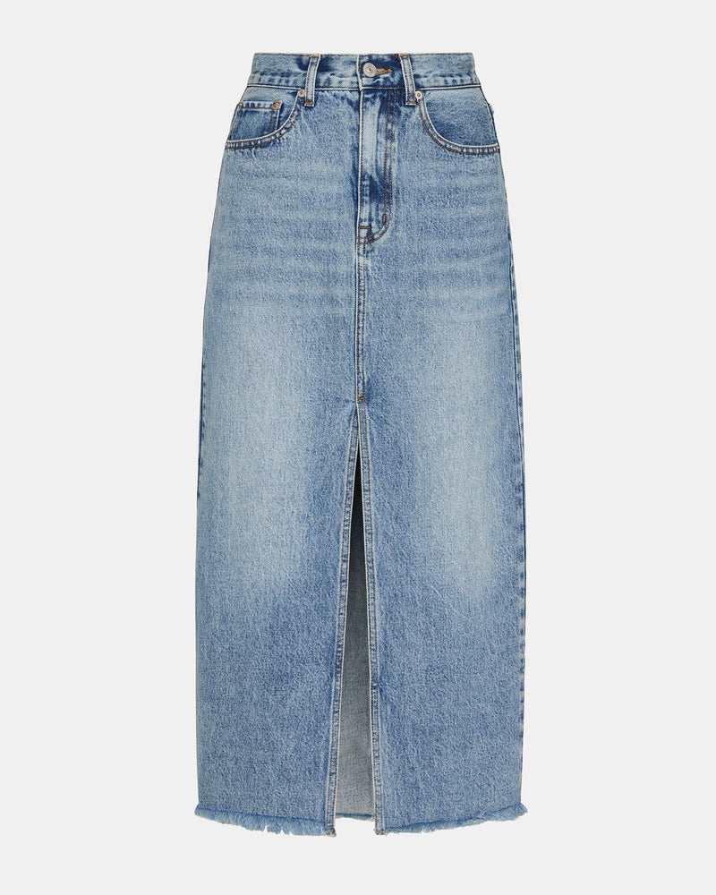 Womens Avani Denim Skirt Steve Madden