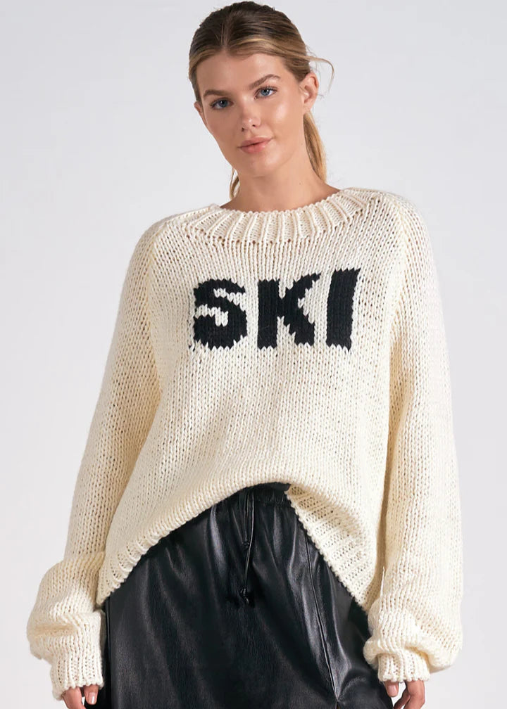 Women’s Ski Crewneck Sweater Elan