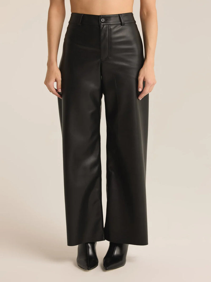 Womens Rilynn Faux Leather Pants Z Supply