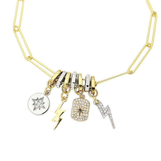 Artizan Joyeria Link Charm Bracelet Artizan Joyeria
