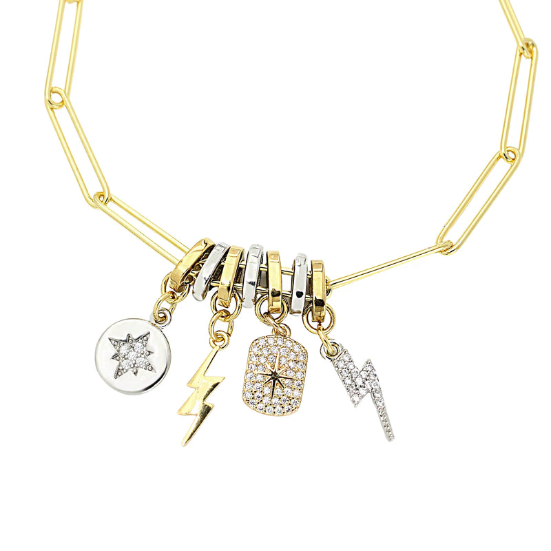 Artizan Joyeria Link Charm Bracelet