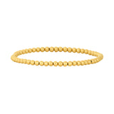 Karen Lazar Gold Signature Beaded Bracelet