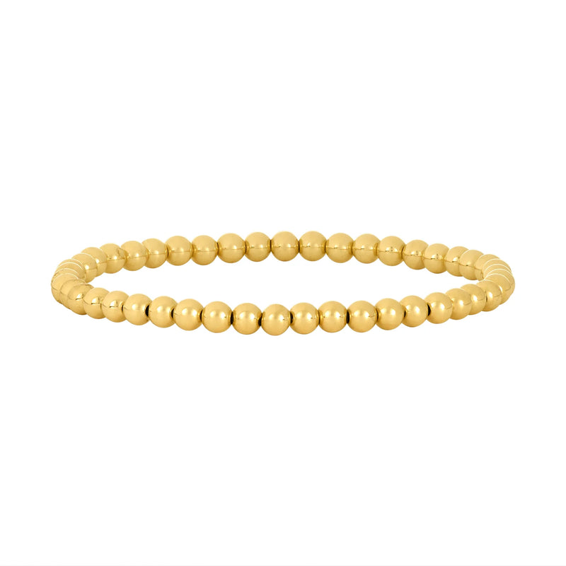 Karen Lazar Gold Signature Beaded Bracelet