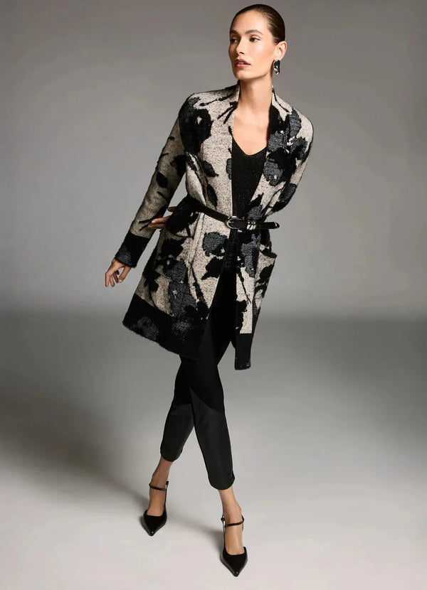 Joseph Ribkoff Champagne/Black Cardigan Joseph Ribkoff