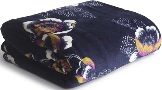 Plush Throw Blanket in Seurat Floral Vera Bradley