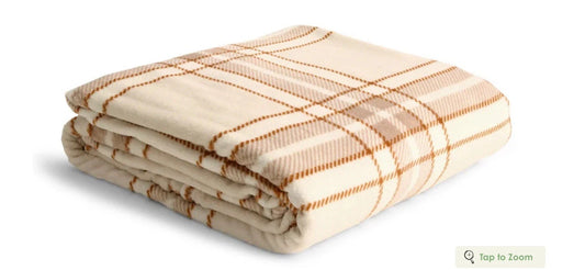 Vera Bradley Oversized Throw Blanket Venetian Plaid