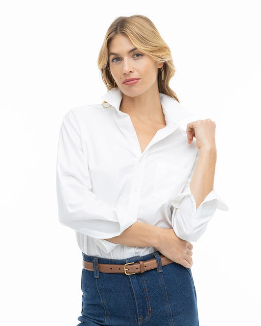 Women's Pura Everyday Button Down Poplin