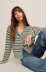 Z Supply Medina Striped Cardigan