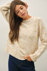 Chunky Knit Raglan Sleeve Sweater | Wool Blend