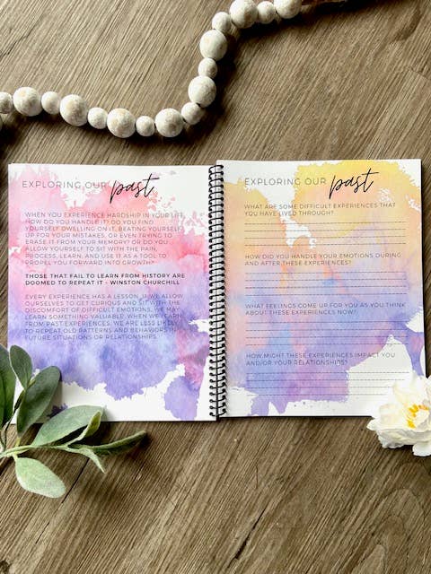 Ink + Splash - Workbook - The Art of Loving + Letting Go - Creative Journal Ink + Splash