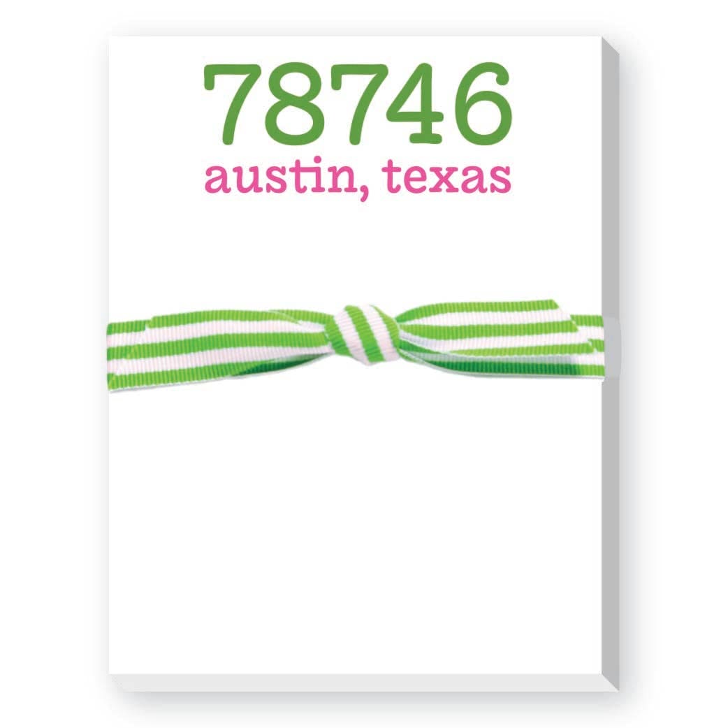 Donovan Designs - 2024 ZIP CODE MINI NOTEPAD Donovan Designs