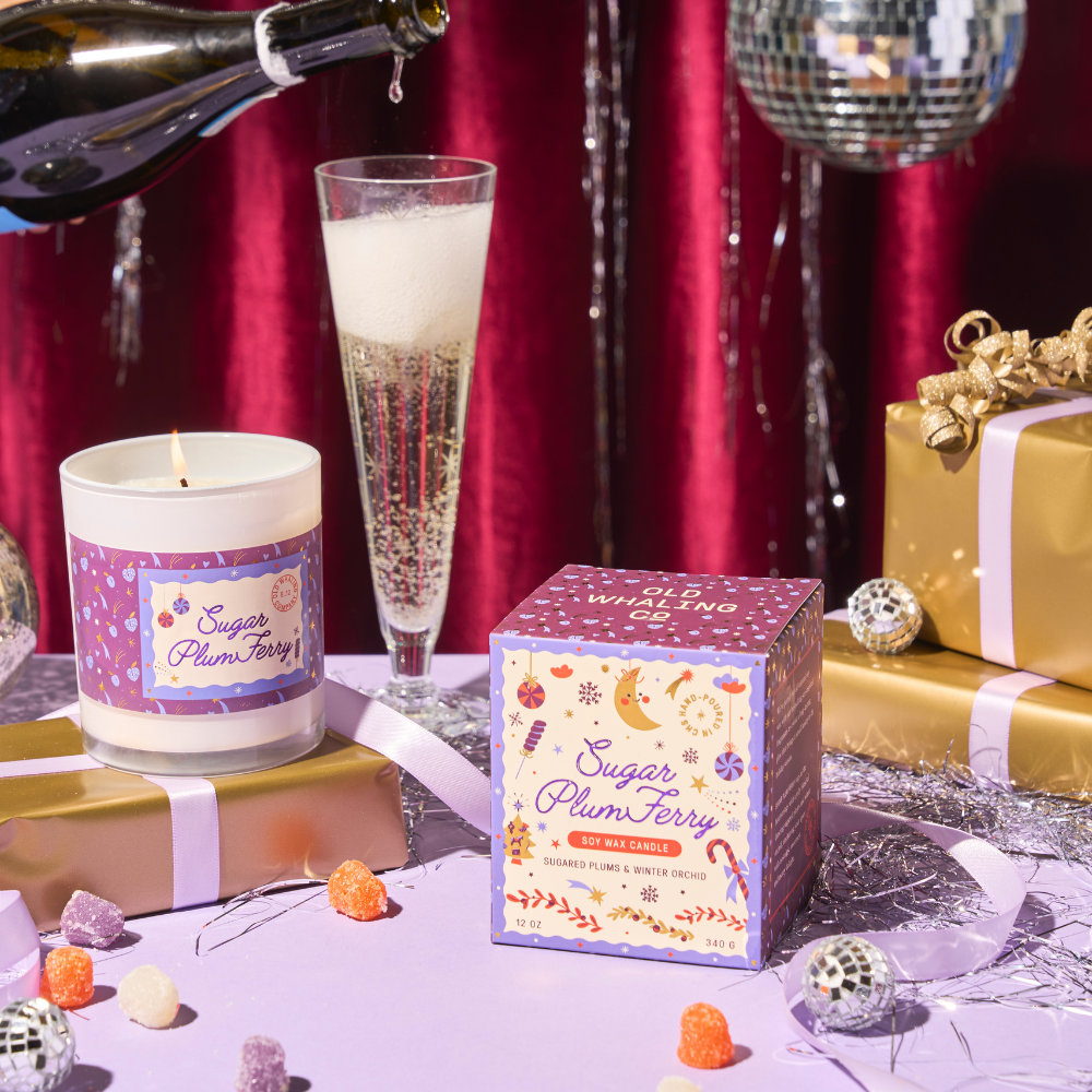 Old Whaling Company - Sugar Plum Ferry™ Candle | Holiday, Christmas Old Whaling Company