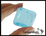 Curious Minds Toys - 1 NeeDoh Teenie Nice Ice Cube Baby Ice Sugar Ball - Thick Gl Curious Minds Toys
