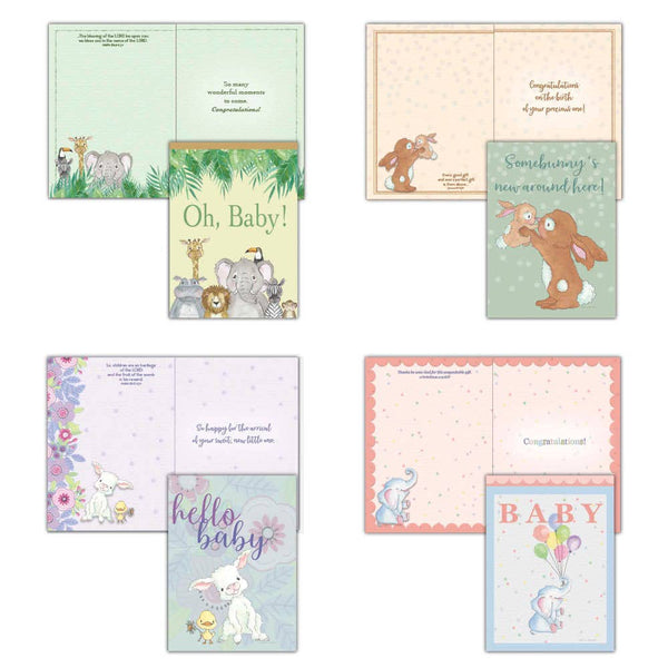 Crown Point Graphics - New Baby - Hello Baby! Boxed New Baby Cards Crown Point Graphics