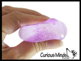 Curious Minds Toys - 1 NeeDoh Teenie Nice Ice Cube Baby Ice Sugar Ball - Thick Gl Curious Minds Toys