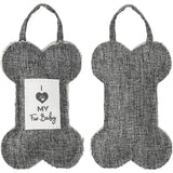 Dogs - Canvas Tweed Stocking with Mini Ornament Pavilion