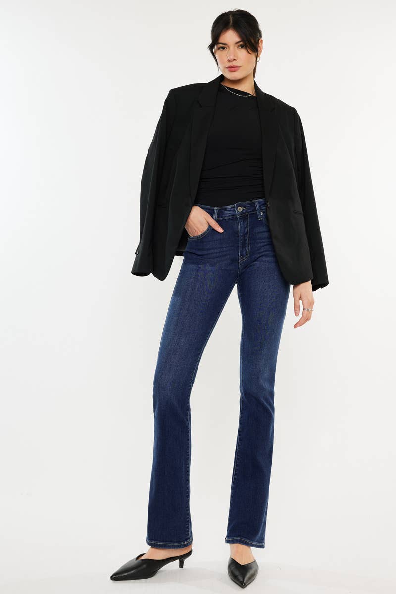 Women's High Rise Bootcut Jeans