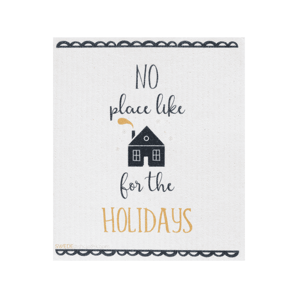 SWEDEdishcloths - Swedish Dishcloth Christmas Home for the Holidays SWEDEdishcloths