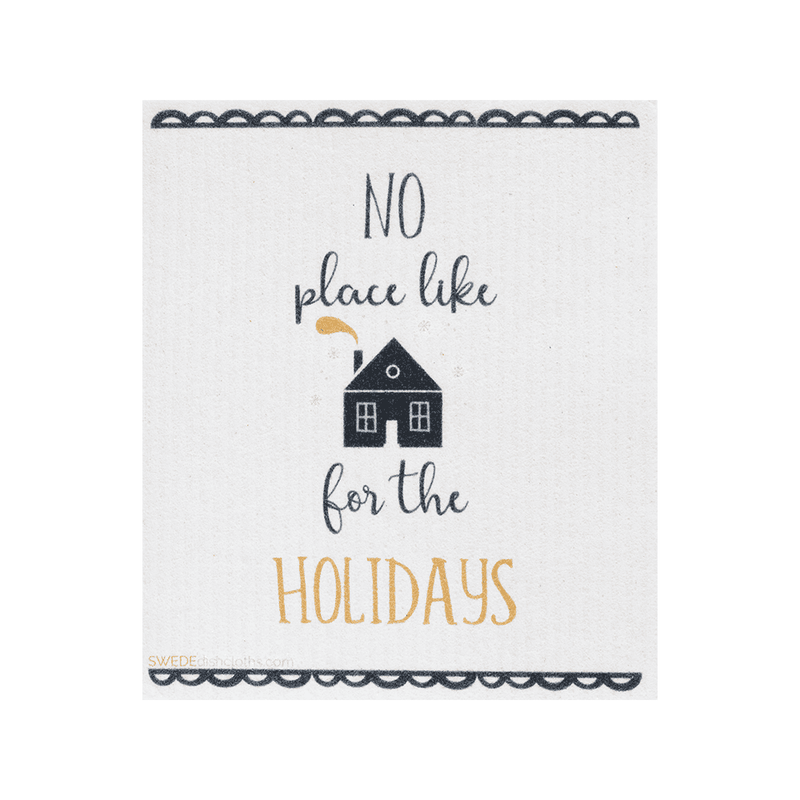 SWEDEdishcloths - Swedish Dishcloth Christmas Home for the Holidays SWEDEdishcloths