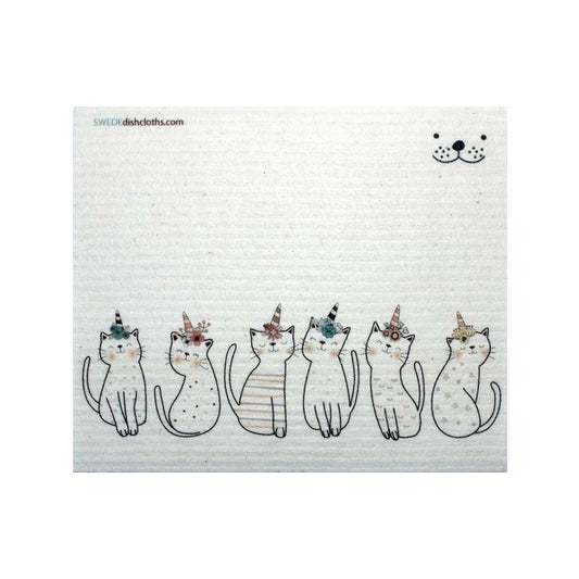 SWEDEdishcloths - Swedish Dishcloth Caticorn A SWEDEdishcloths