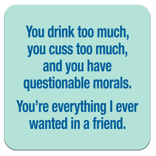 Chris’s Stuff Inc. - Funny Coaster - You drink too much
