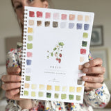 - Fruit watercolor workbook